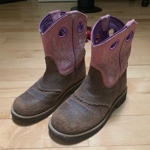 ARIAT Fatbaby Cowgirl Cowboy Boots Horse Riding